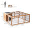 Darrin Weather Resistant Rabbit, Guinea Pig Hutch
