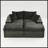Boneless Turtle Double Chaise Lounge-2134803487