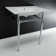 Ceramic Rectangular Console Bathroom Sink with Overflow