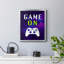 «It's Game On II», toile encadrée de qualité supérieure - prête à être accrochée-590006460-590006461