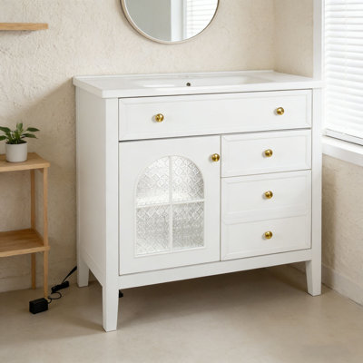 Armoire de salle de bain 35,6 po