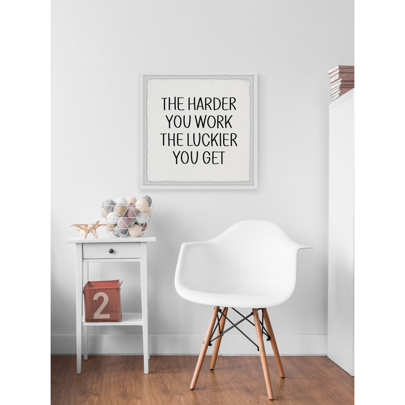 Cornwall The Harder You Work II - Single Picture Frame Print, 61cm H x 61cm W