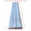 Bardiglio 3" x 12" Marble Grid Mosaic Wall & Floor Tile-79872504