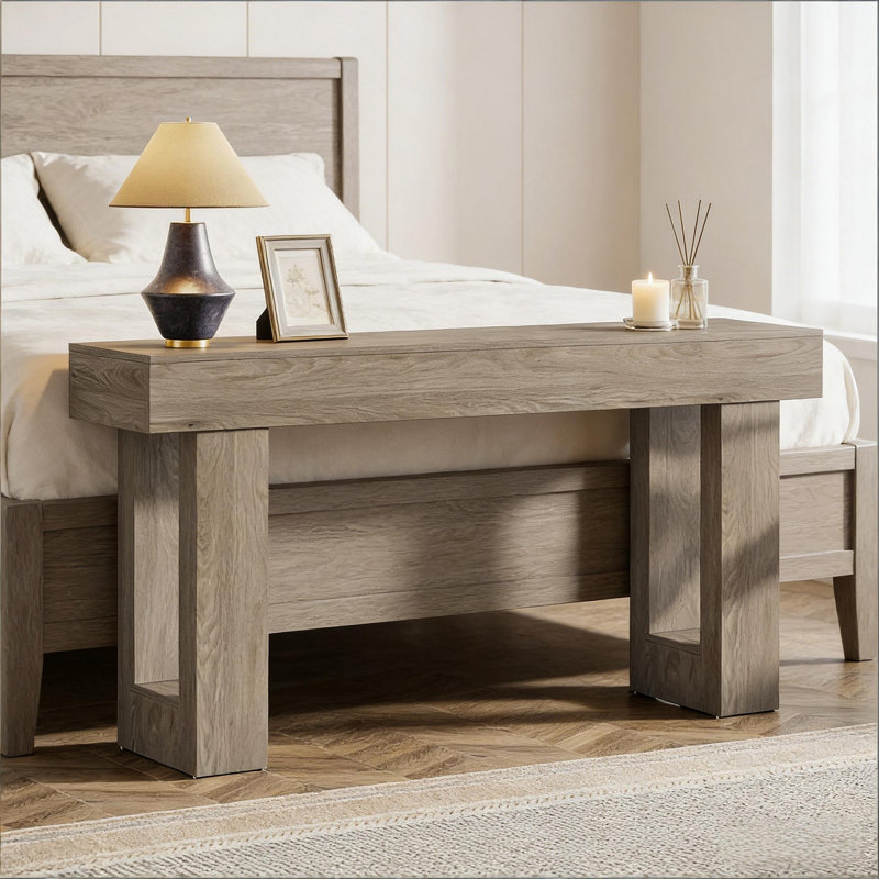 Console élégante, table d'appoint en bois