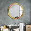 Huldar Glass Flat Wall Mirror