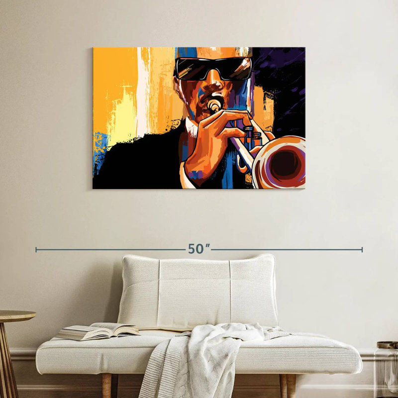 Abarca Trumpet Performer, 26" H x 39" W