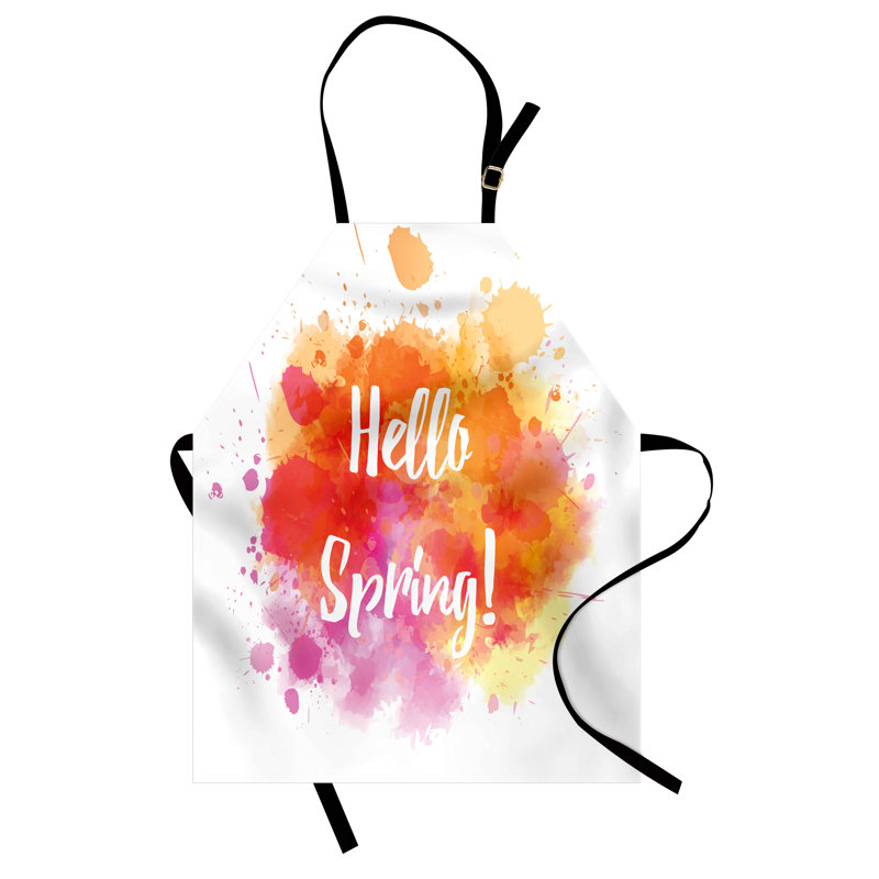 No Pattern Bib Apron