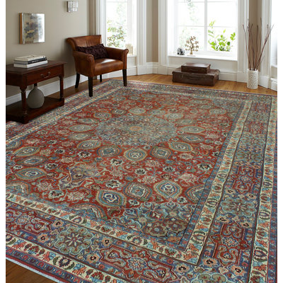 Tapis unique en laine 9 pi 3 po x 12 pi 5 po 2022 Cairah