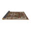 Tapis brun/gris à motifs-8523584