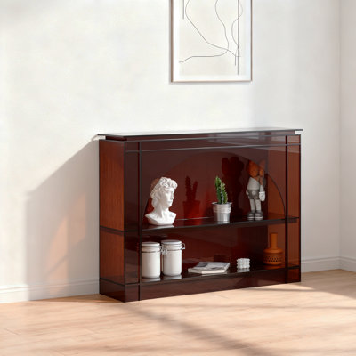 Modern Acrylic Display Cabinet, Arched Design