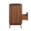 Meuble-lavabo double autoportant 48 po avec plateau en bois manufacturé Modway Soma-93249790-93249789
