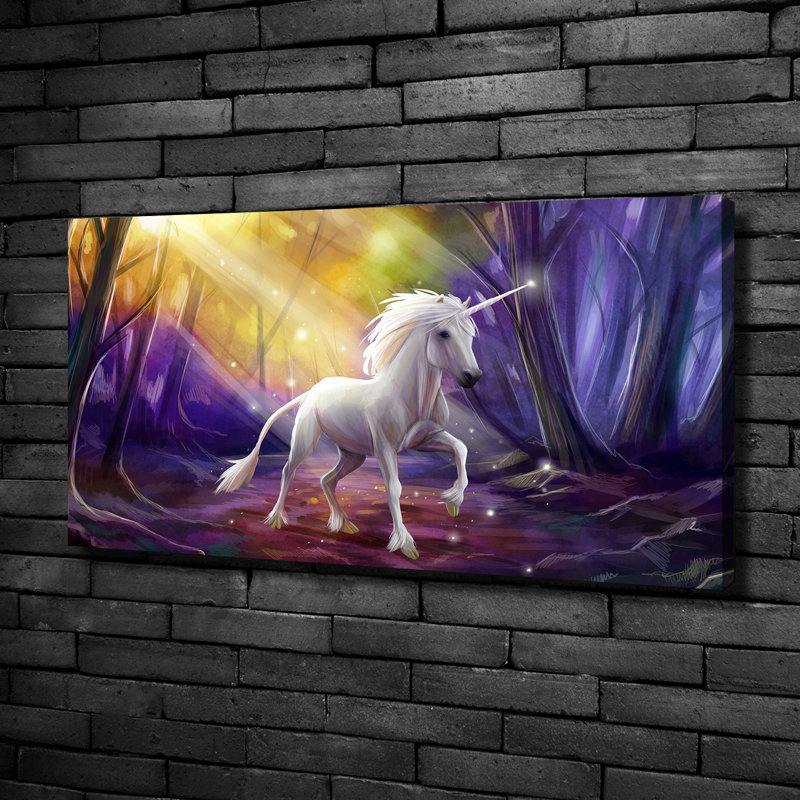 Unicorn - No Frame Print on Canvas