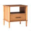 Table de chevet transitionnelle en bois massif-25889423