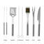 Stainless Steel Dishwasher Safe Grilling Tool Set