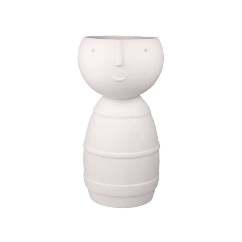 Made Of Biscuit Porcelain Table Vase