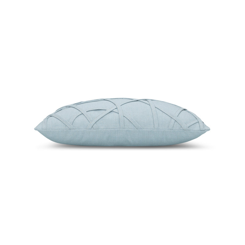 Illusion Indigo Rectangular Performance Pillow Cover & Insert, Blue