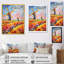 «Colorful Flower Meadow Windmills I - Wind Turbines», art mural-659519678-715105382