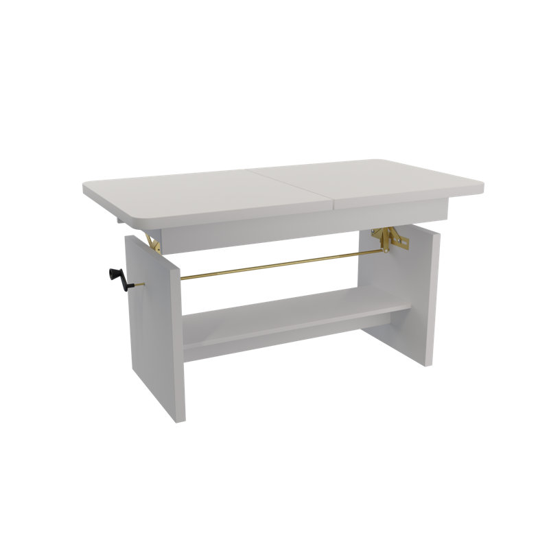Lift Top Coffee Table with Storage, Biel Alpejska