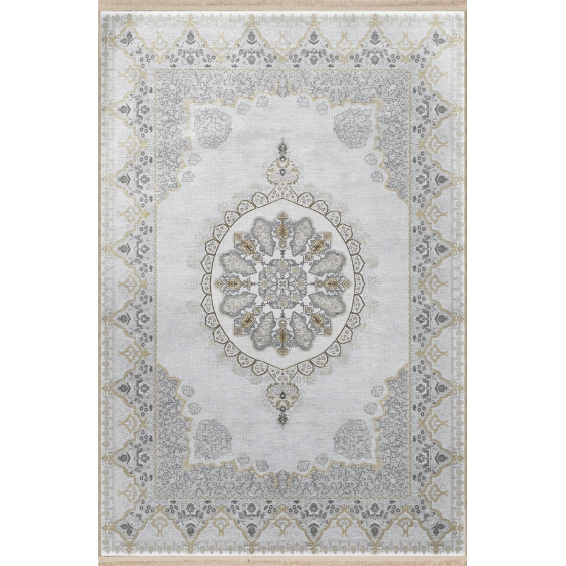 Tapis rectangulaire Virgen, Tapis de couloir 2 pi 8 po x 9 pi 11 po