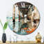 Charika - Horloge murale nautique et de plage-850716688