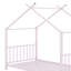 Lit plateforme simple en métal-1422226473