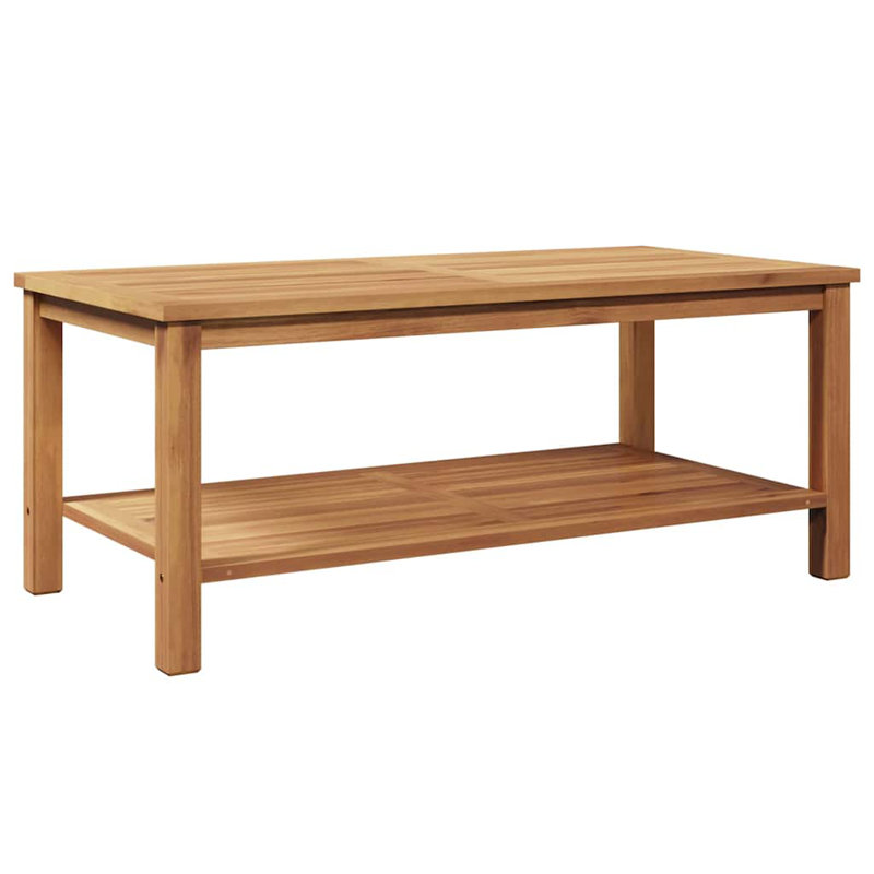Rectangular Outdoor Coffee Table, 45cm H x 110cm W x 55cm D