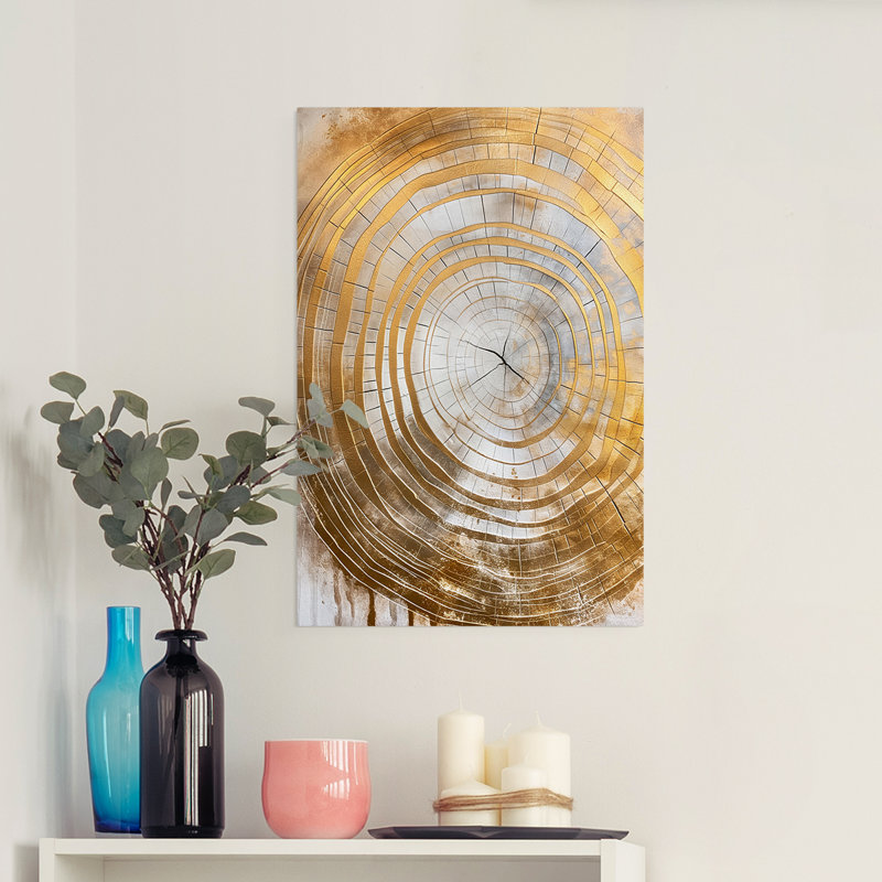 Série ABSTRACT CCXIV - Impression sur toile seulement - NON CADRE, H 36 po x l 24 po