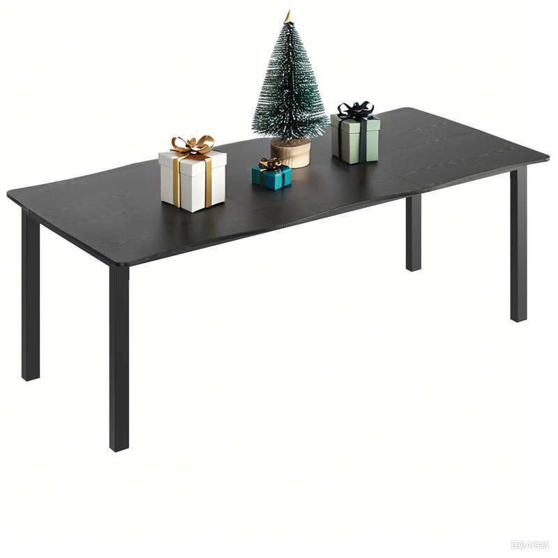 Extendable Dining Table, Black