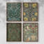 «Vintage Abstract Print CLCLV», ensemble de 4-1254355520-1254355521