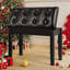 Leather Match Upholstered Storage Bench-1139879418