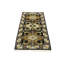 Tapis gris anthracite en laine fabriqué à la main 2 pi 7 po x 6 pi Shondreka