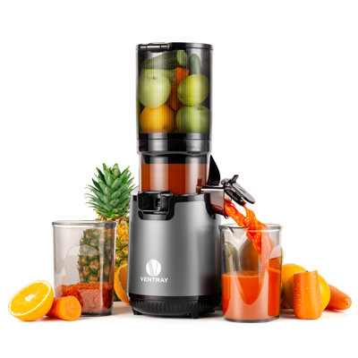 Ventray Slow Press Masticating Juicer with 5.1" Wide Feed Chute 900