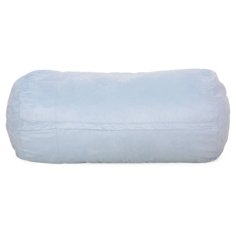 Fauteuil à billes de 8 pieds en microfibre - confortable et attrayant pour la salle de musique Housse à fermeture à glissière amovible
