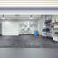 Base murale en vinyle Mohawk peler et coller en rouleau blanc de 4 po x L 20 po; Un rouleau par carton-101466604