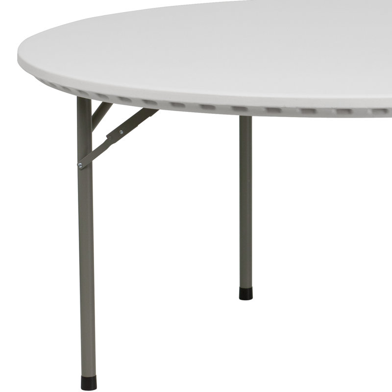 Table ronde pliante en plastique Parker
