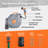 VonHaus 30M Auto Rewind Hose Reel