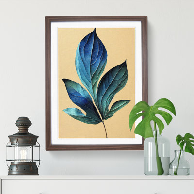 View Of A Leaf No.1 - Single Picture Frame Print