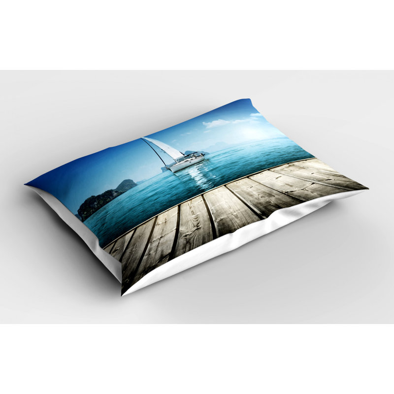 Coastal Polyester Sham Set, Twin
