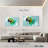 Brampt Multicolored Abstract Macaw-108173192