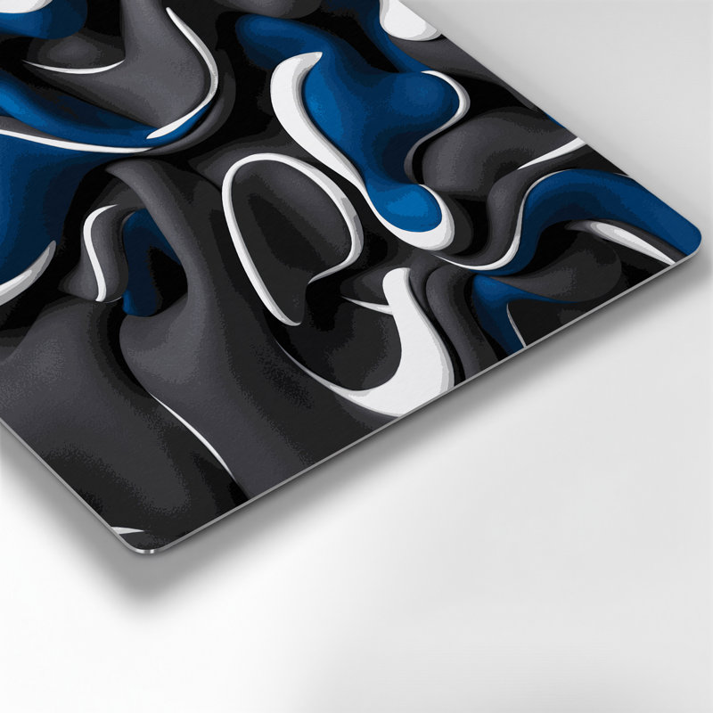 Art mural Biomorphic Abstraction 39, H 12 po x l 12 po