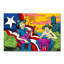 Portoricain, hommes jouant de la musique, décoration murale en plexiglas acrylique-94026108