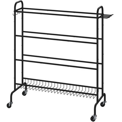 Metal Freestanding Sports Rack