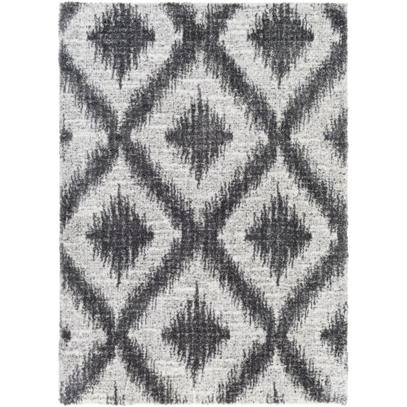 Ikat Indoor Rug, Rectangle 2' x 3'