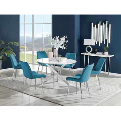 Eubanks 6 - Person Dining Set