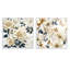 Meira - Ensemble de 2 collages carrés floraux-101848798-101848799