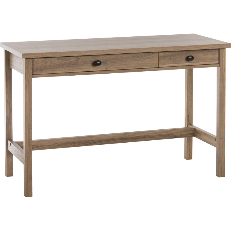 Appalachian Solid Wood Solid Wood Writing Desk, Salt Oak