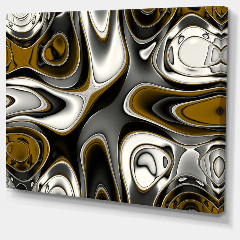 « fabuleuse fractal pattern abstract pattern », photographie sur toile tendue, H 12 po x l 20 po