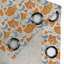 Rideau de fenêtre décoratif à 2 panneaux avec œillets Latitude Run®, 50 po x 84 po, bleu orange et beige-106350739