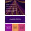 Gradient Abstract 84, art mural en métal mauve-1688357526