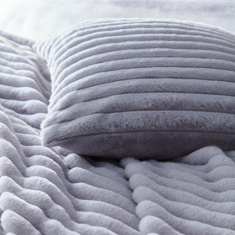 Morritz Throw Blanket, Grey